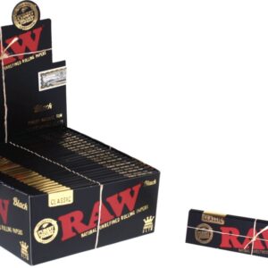 Raw King Size Slim Black Edition
